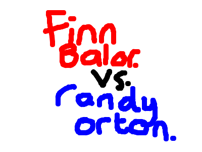 Finn Balor Vs Randy Orton