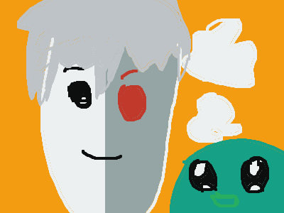 Anibot and Lil blob perfect picture