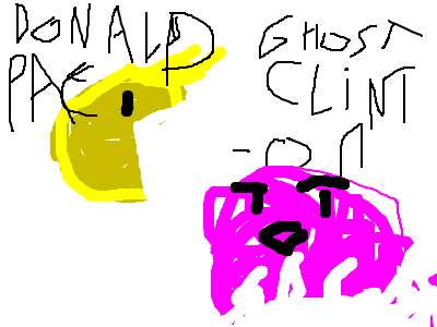 donald pac ate ghost clinton!