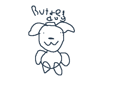 Butter dog dog with da butter