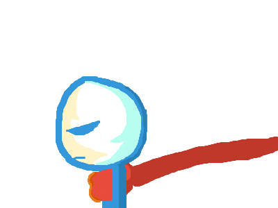 Blue because why not