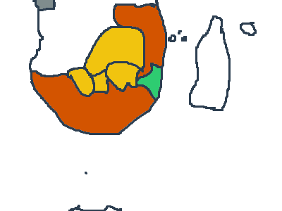 south africa at the zulu extent