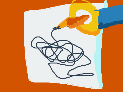 Why cant we write or draw on our left hand