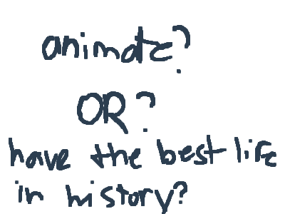 Me is addicted to animating