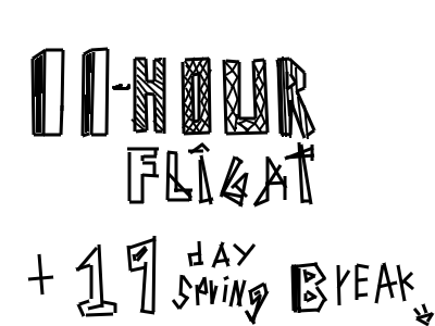 I will wake up in two hours 