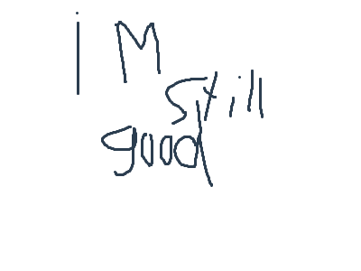 ok i might get back into animateing maybe