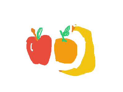 3 fruits (ノ◕ヮ◕)ノ