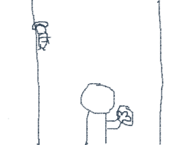 Sans Throws Chara Across the Wall