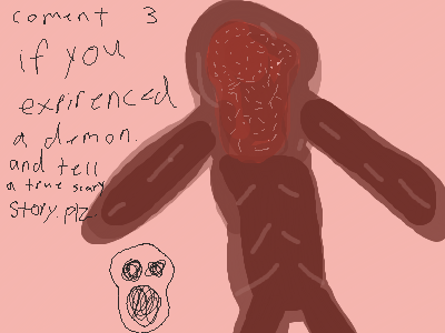 Comment a scary story plz