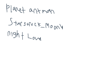 updated shoutout list