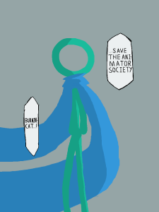 ...Save the animator society, burnincat...!