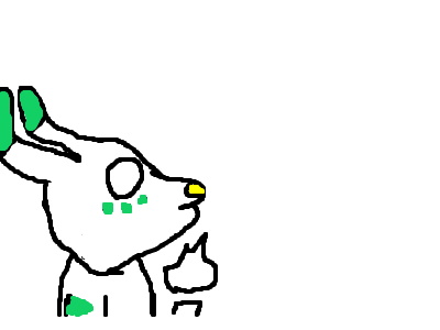 I tried making zippy wolfy...this is my present to