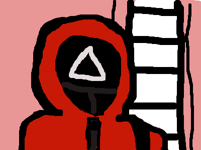 SQUID GAME GUARD!!!!