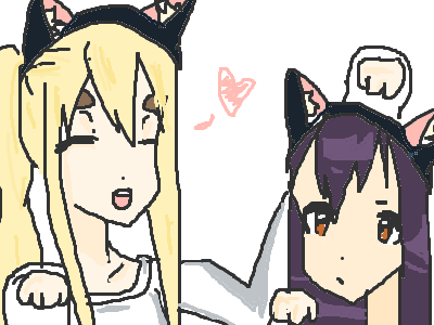 Mugi and Azu-nyan