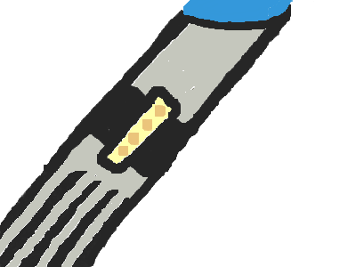 Anikin Skywalkers lightsaber for May the 4th