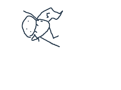 Flying potato muffin