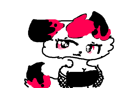 Socks wants to play too