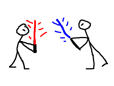 Lightsaber Fight part1