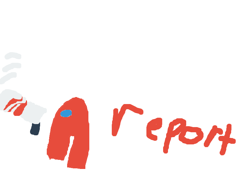 among us report red sus