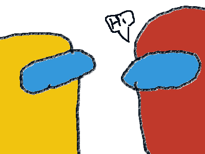 hi among us death animation