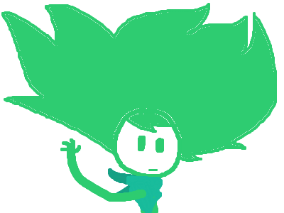 Green's wacky hair (for TRAngA contest)
