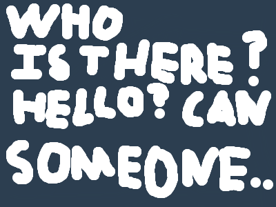 I'm afraid of the dark help... introdusing myself