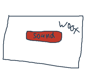 THE SOUND BUTTON WILL WORK