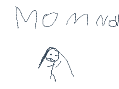 Me if my mom won’t ler. us go to the park