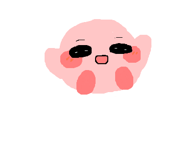just an ugly kirby draw