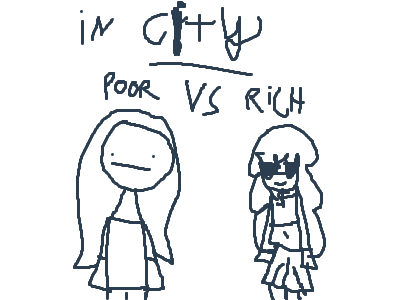 poor vs rich part 1