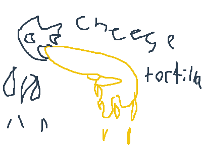 I want me some cheese tortillas my guy, da flipin 