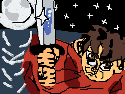 Shinobi for the night (My best drawing)