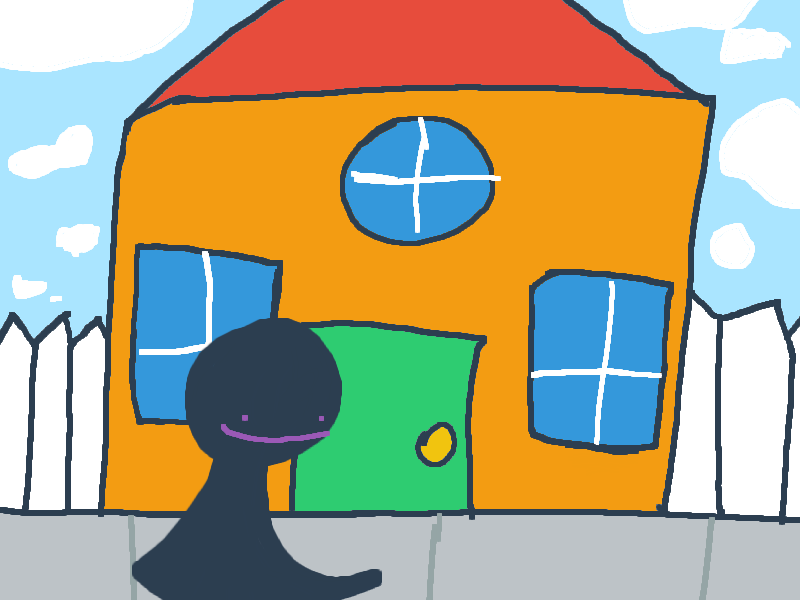 When a stranger is giving candy to me: