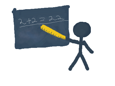 Don't correct the teacher