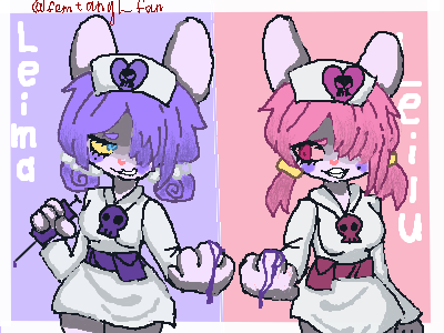 Leima and Leilu from terrible mouse Лейлу и Лейма