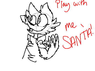 the fluffies: play with me santa