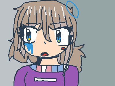 tries to make a detailed drawing