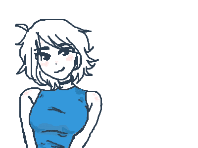 Hace mucho que no dibujaba a Dino-chan