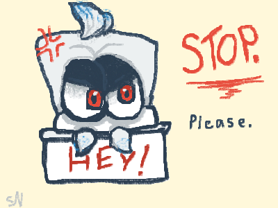 Poorly Drawn Cappy Says: