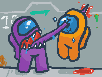 The Most Detailed Among Us Art I Made