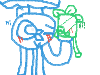 When larry hold spinach