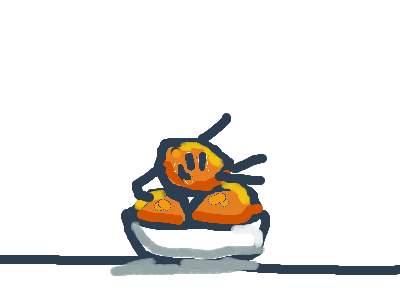 A bowl of oranges