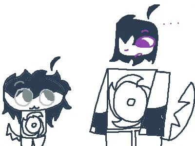 “wait it kinda looks like you!”