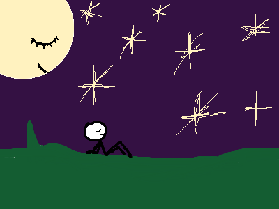 Sometimes you need to sit in the moon’s Presence