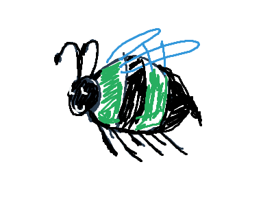 green bee