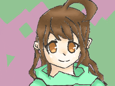 drawing makiyah(oml I love this color palette)