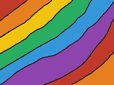 to much colors