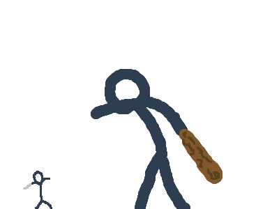 Man vs Giant (High quality)