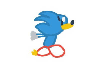 Sonic running