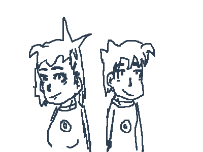 My attempt at drawing anime #2